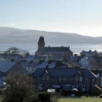 Wigtown seen from the hill above